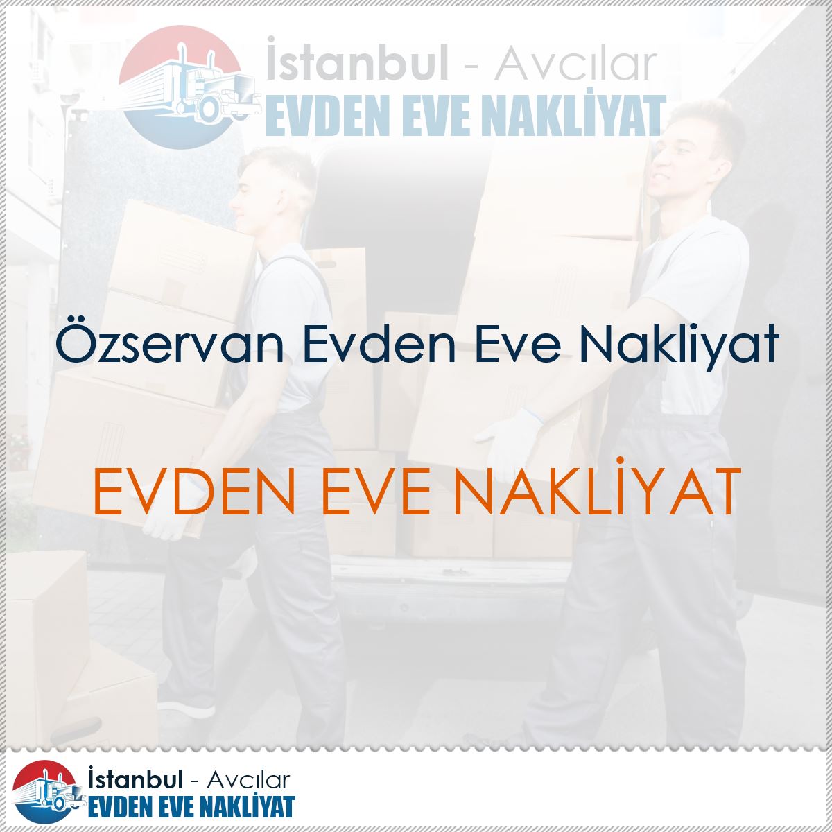 Özservan Evden Eve Nakliyat : Kapak Görseli
